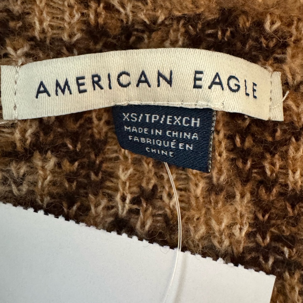 Women’s American Eagle Soft Leopard Sweater - Picture 4 of 5
